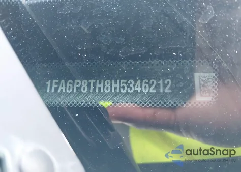 2017 Ford Mustang from USA, damaged, VIN 1FA6P8TH8H5346212